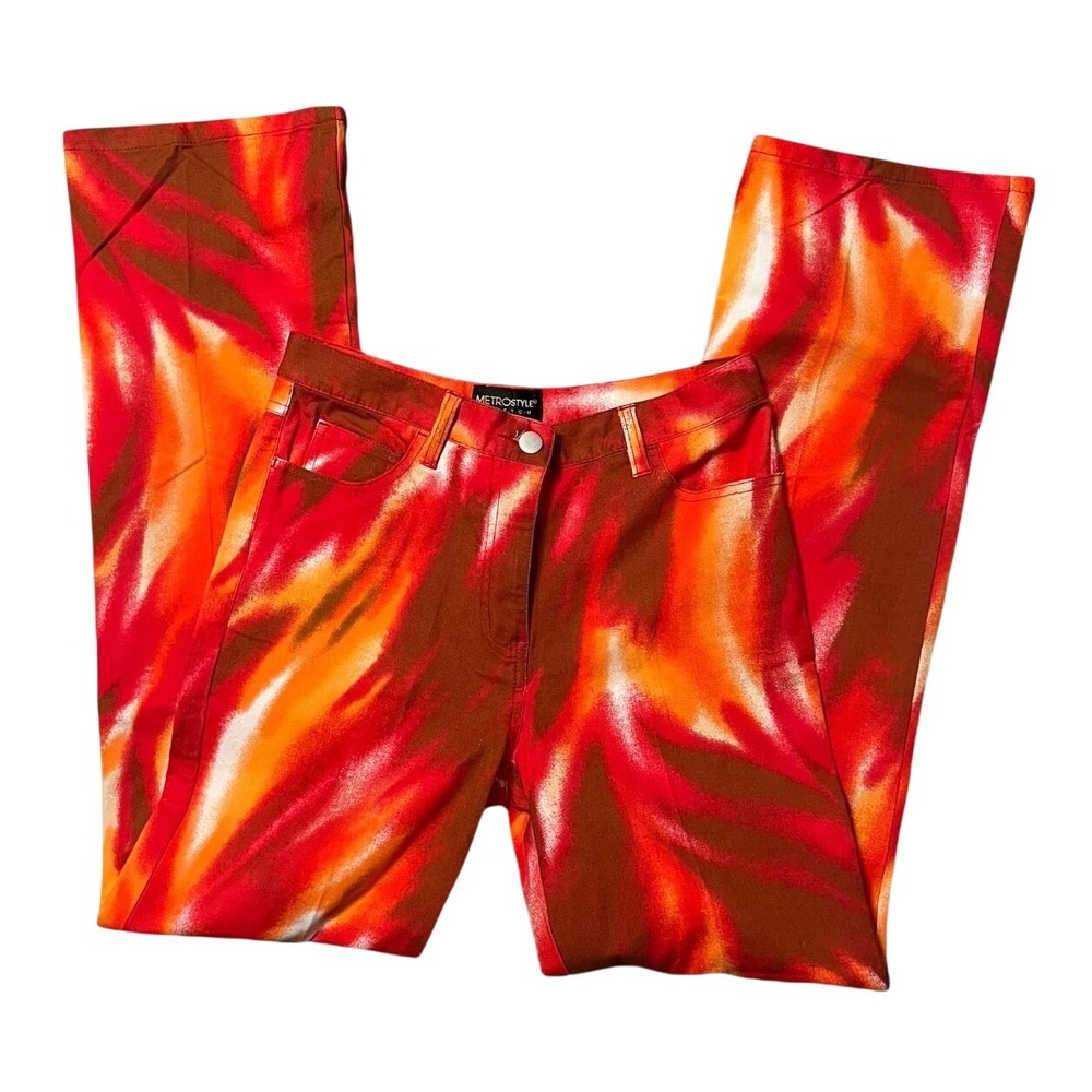 Metrostyle Stretch Colorful Whimsical Pants - Women's Size 4‎ (26x30)